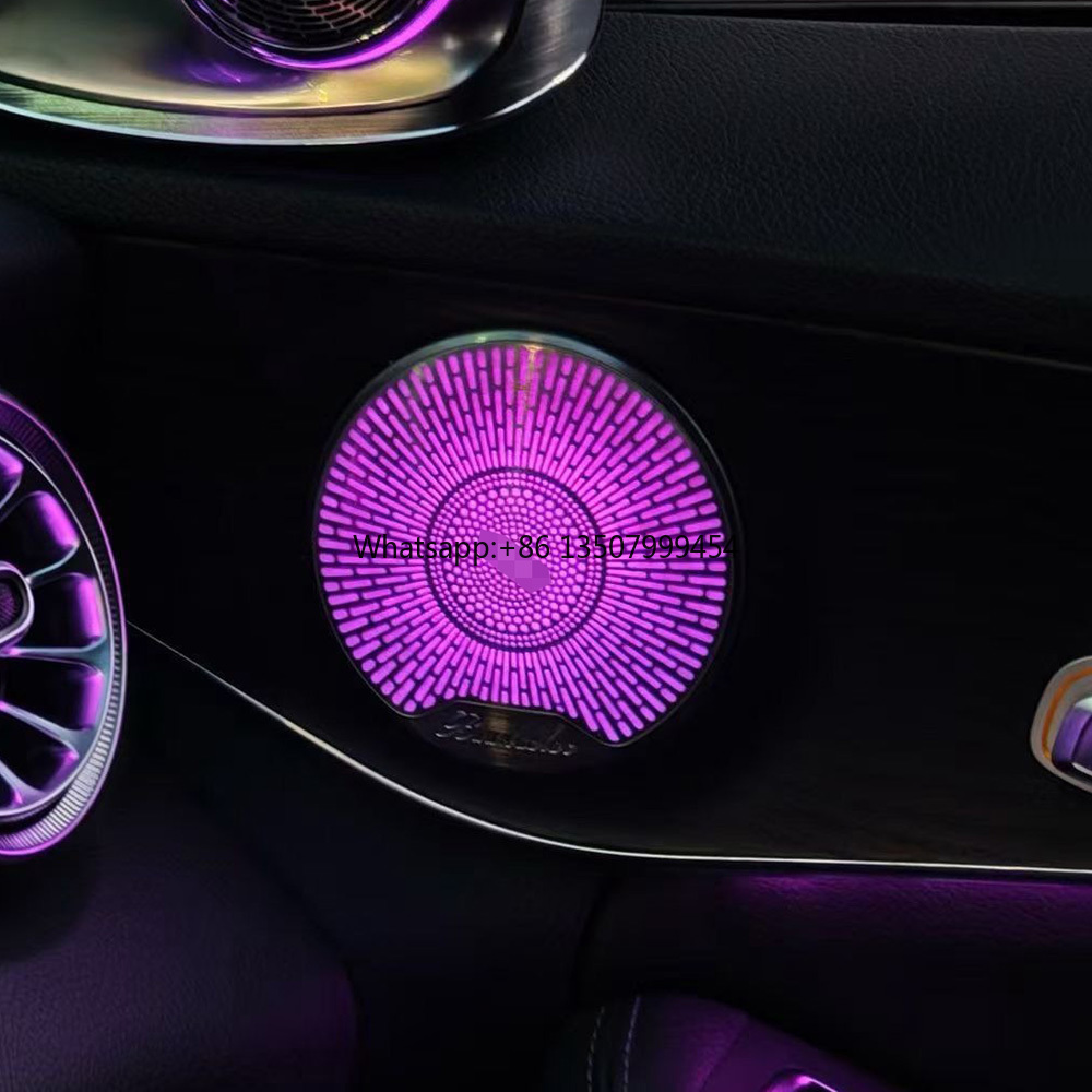 Speakers - ฝาครอบลำโพงกลางรถยนต์ W213 คุณภาพสูง พร้อมไฟ Ambient Light