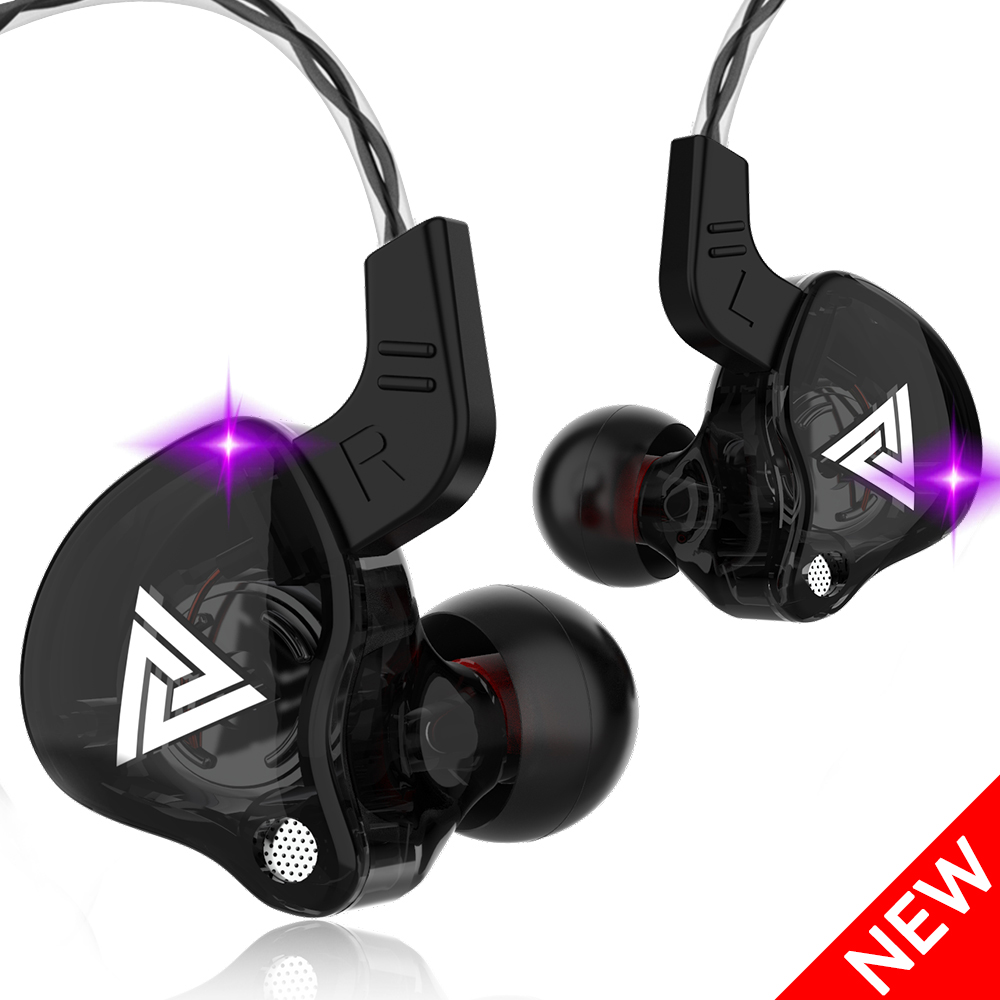 Open Ear Air Conduction Headphones - Qkz AK6ชุดหูฟังสเตอริโอเบสหูฟังสปอร์ตหูฟังมีสาย HiFi สำหรับแข่งหูฟังเพลงอินเอียร์3.5มม. พร้อมไมโครโฟน AK9