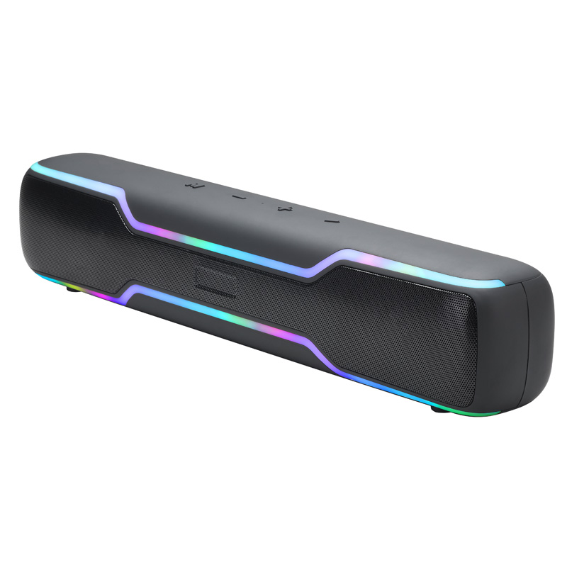 Rgb Computer Soundbar For Pc - ลำโพงซาวด์บาร์ระบบโฮมเธียเตอร์ BT351 พร้อมไฟ LED RGB เสียงสเตอริโอ