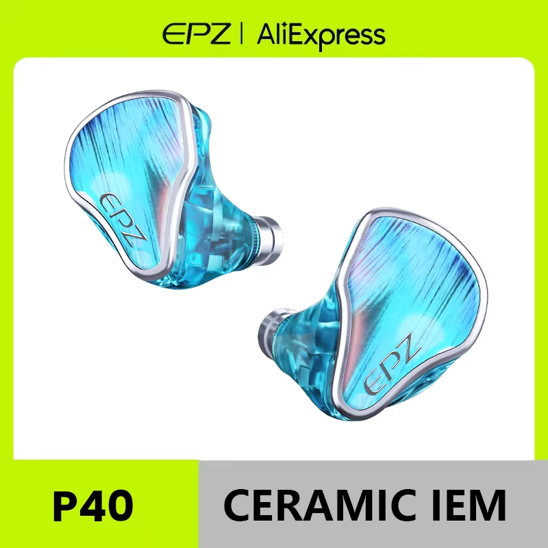 Planar Magnetic Iem Earphones - EPZ P40 Star Trails PZT หูฟังอินเอียร์เซรามิก