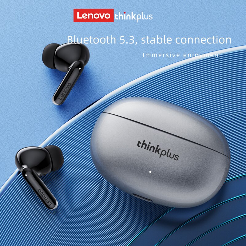 Tws Earbuds Bluetooth 5.3 - Lenovo หูฟังไร้สาย XT88 TWS ของแท้, หูฟังบลูทูธ5.3คู่ไมค์สเตอริโอลดเสียงรบกวนเบส