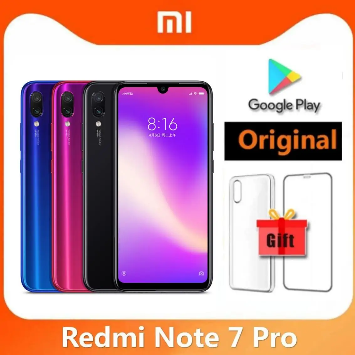 Cameras - Xiaomi Redmi หมายเหตุ 7 PRO สมาร์ทโฟนเดิม