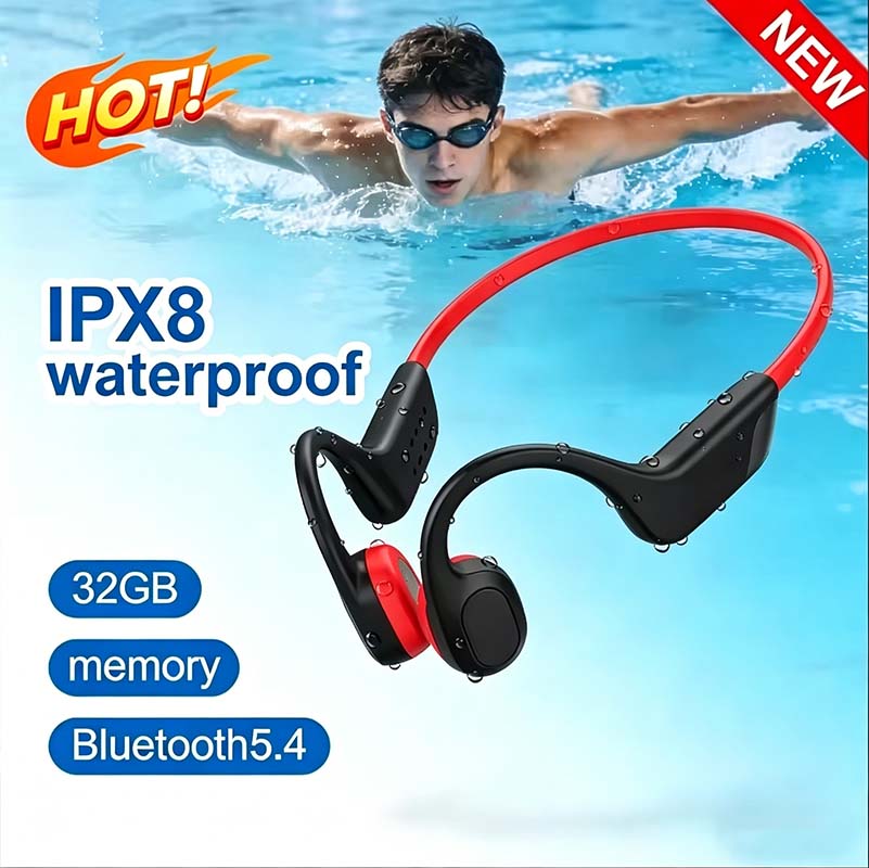 Anc Wireless Over Ear Headphones - หูฟังบลูทูธแบบ Bone Conduction รุ่นใหม่ ปี 2026