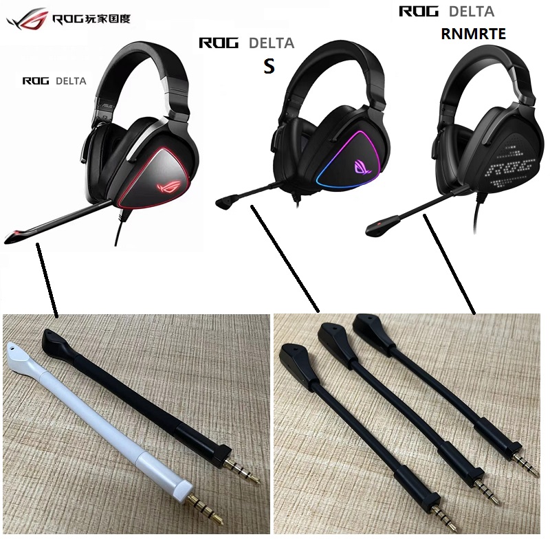 Gaming Headset With Mic Rgb - ไมโครโฟนดั้งเดิมสำหรับ ASUS ROG Delta rb/ Delta