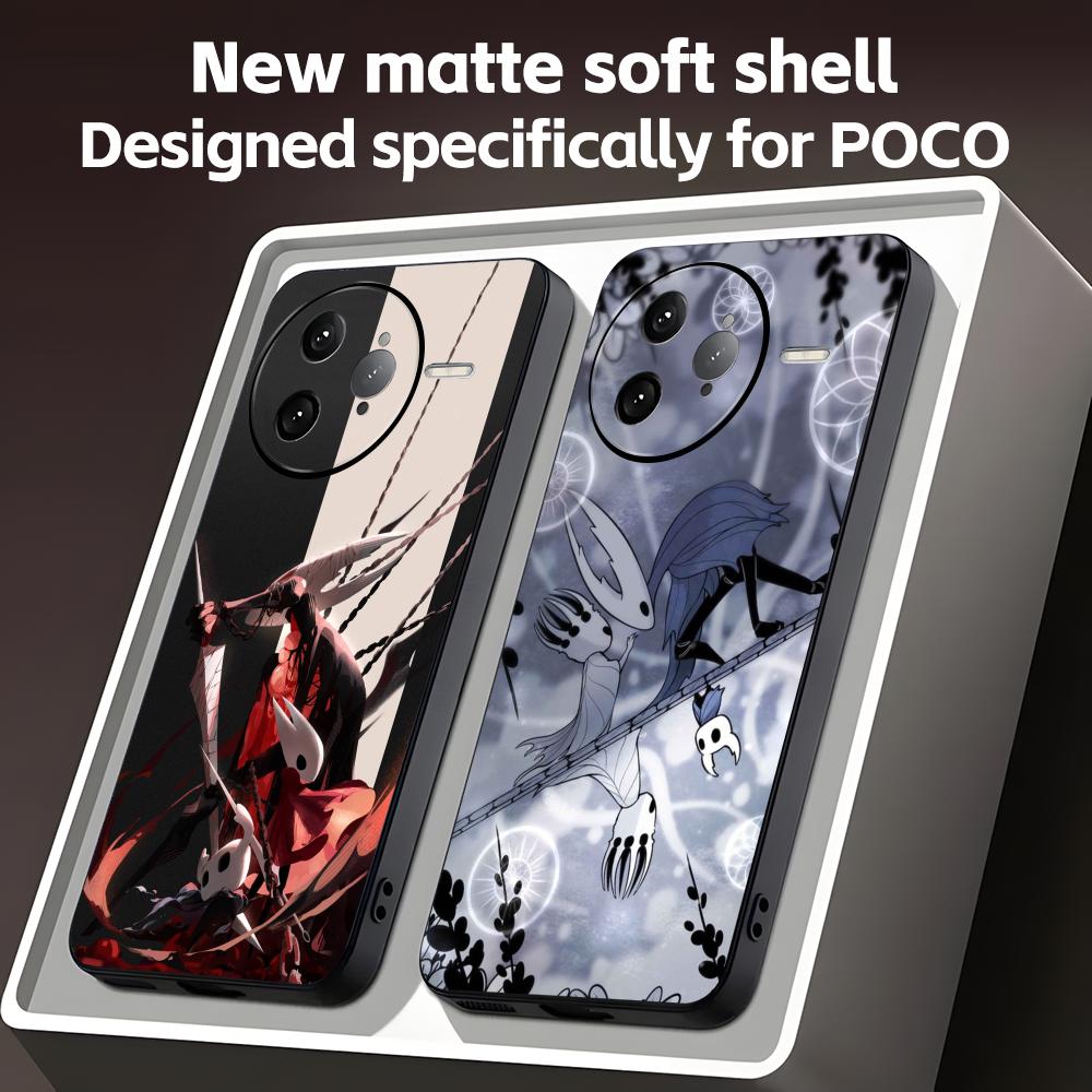 Tablets - เคสโทรศัพท์ลายเกมยอดฮิต Hollow Knight Silksong สำหรับ Xiaomi