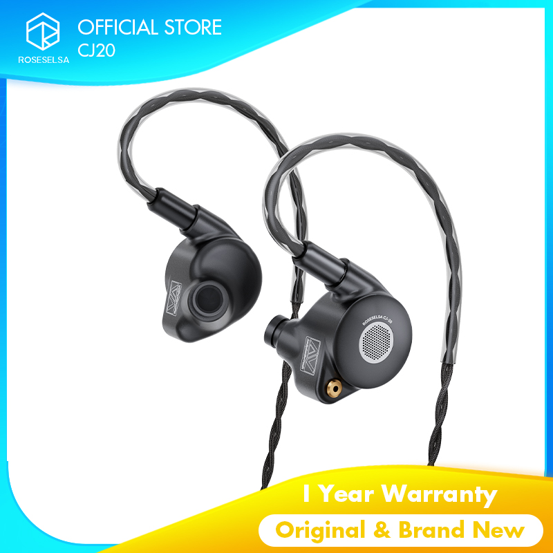 Planar Magnetic Iem Earphones - ROSESELSA X AAV CJ20 หูฟังอินเอียร์มอนิเตอร์ HIFI
