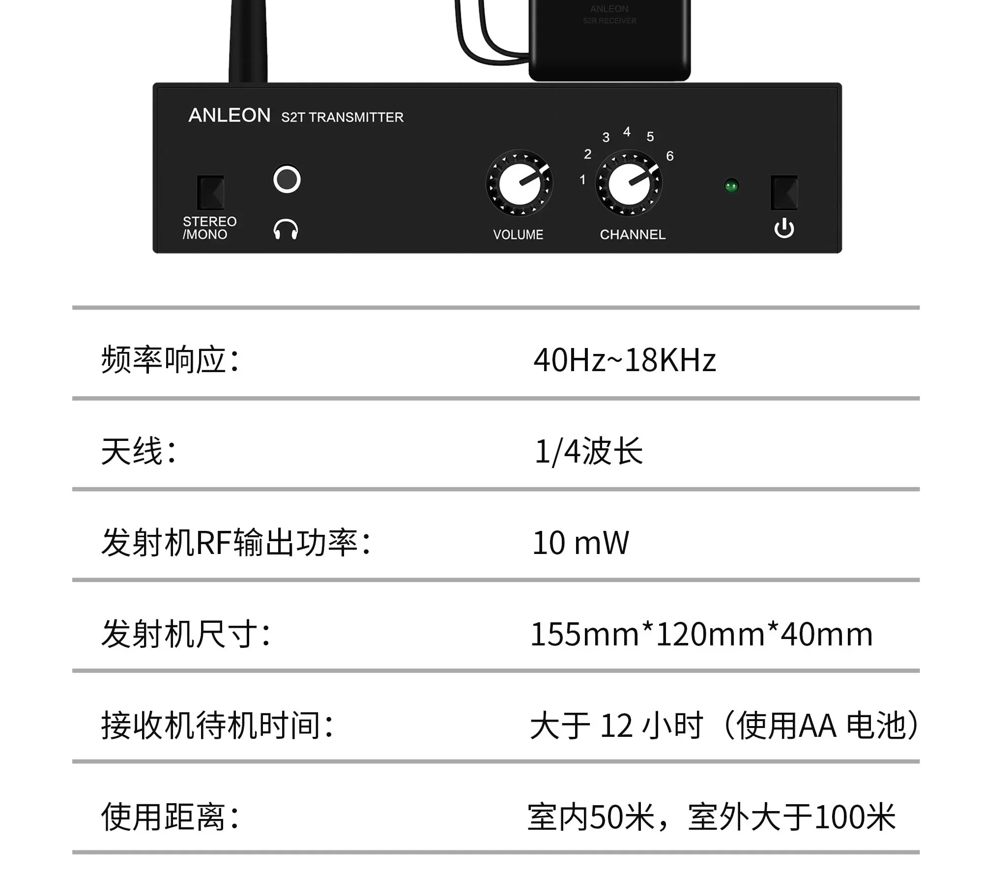 In Ear Monitors For Singers - ระบบฟีดแบคหูฟังไร้สายสำหรับการแสดงสดบนเวที, หูฟังนักร้อง, เครื่องรับสัญญาณฟีดแบคแบบคาดเอว