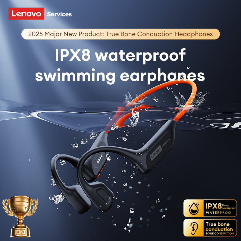 เลือก Lenovo S106 หูฟังแบบนำเส - Bone Conduction Running Headphones บทวิจารณ์และราคา