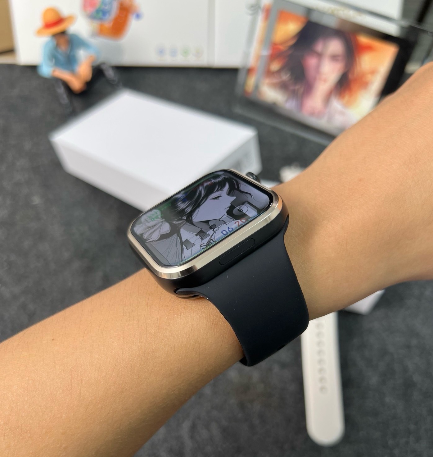 สมาร์ทวอทช์หน้าจอกว้างรุ่น M53 - Smartwatches บทวิจารณ์และราคา