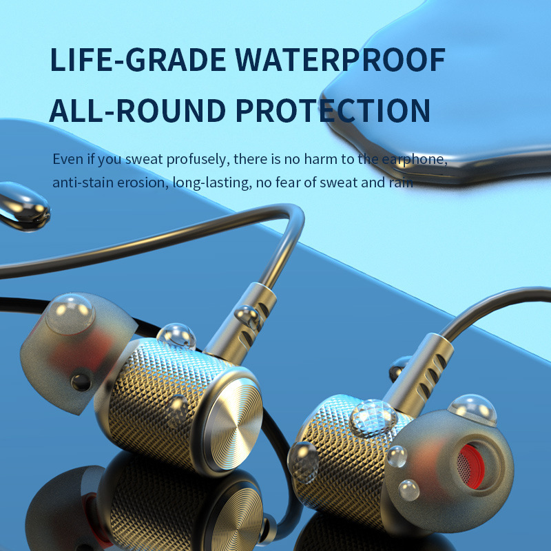 หูฟังไร้สายบลูทูธหูฟังแบบคล้อง - Magnetic Neckband Sports Earphones บทวิจารณ์และราคา