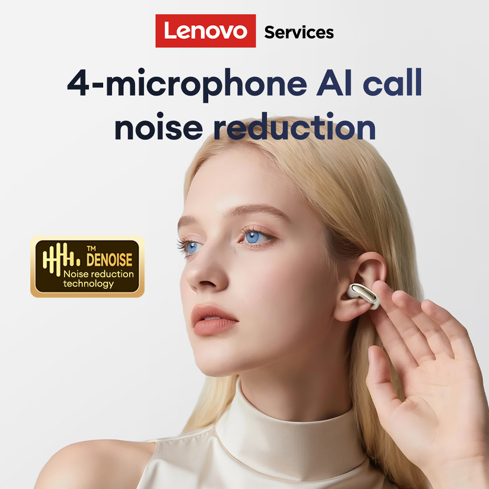 เลอโนโว LES-108 หูฟังแบบหนีบหู - Tws Earbuds Bluetooth 5.3 บทวิจารณ์และราคา