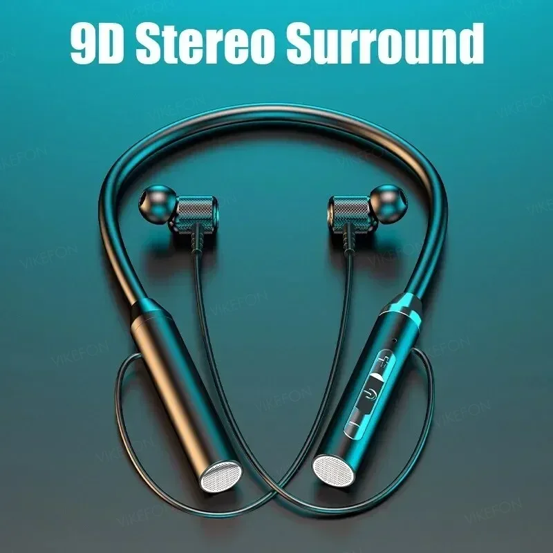 หูฟังไร้สายบลูทูธ 5.0 หูฟังซิล - Magnetic Neckband Sports Earphones บทวิจารณ์และราคา