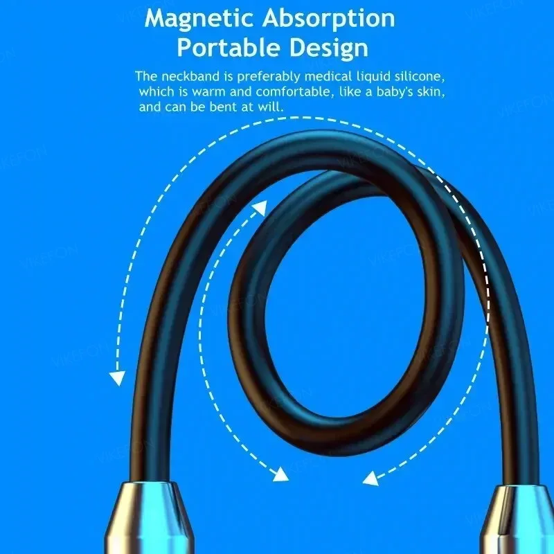 หูฟังไร้สายบลูทูธ 5.0 หูฟังซิล - Magnetic Neckband Sports Earphones บทวิจารณ์และราคา