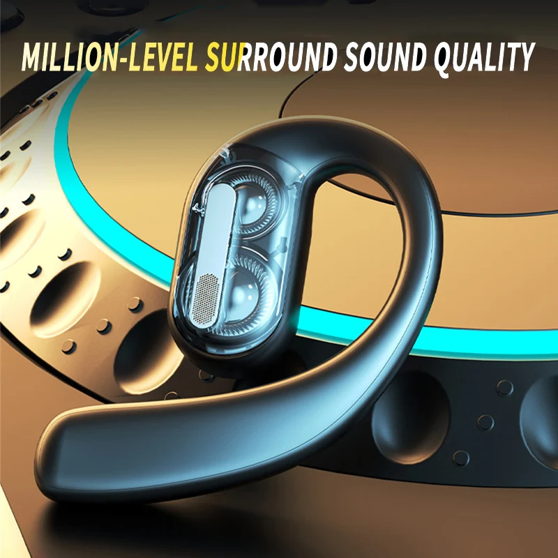 หูฟังไร้สายบลูทูธชุดหูฟังเปิดเ - Open Ear Air Conduction Headphones บทวิจารณ์และราคา