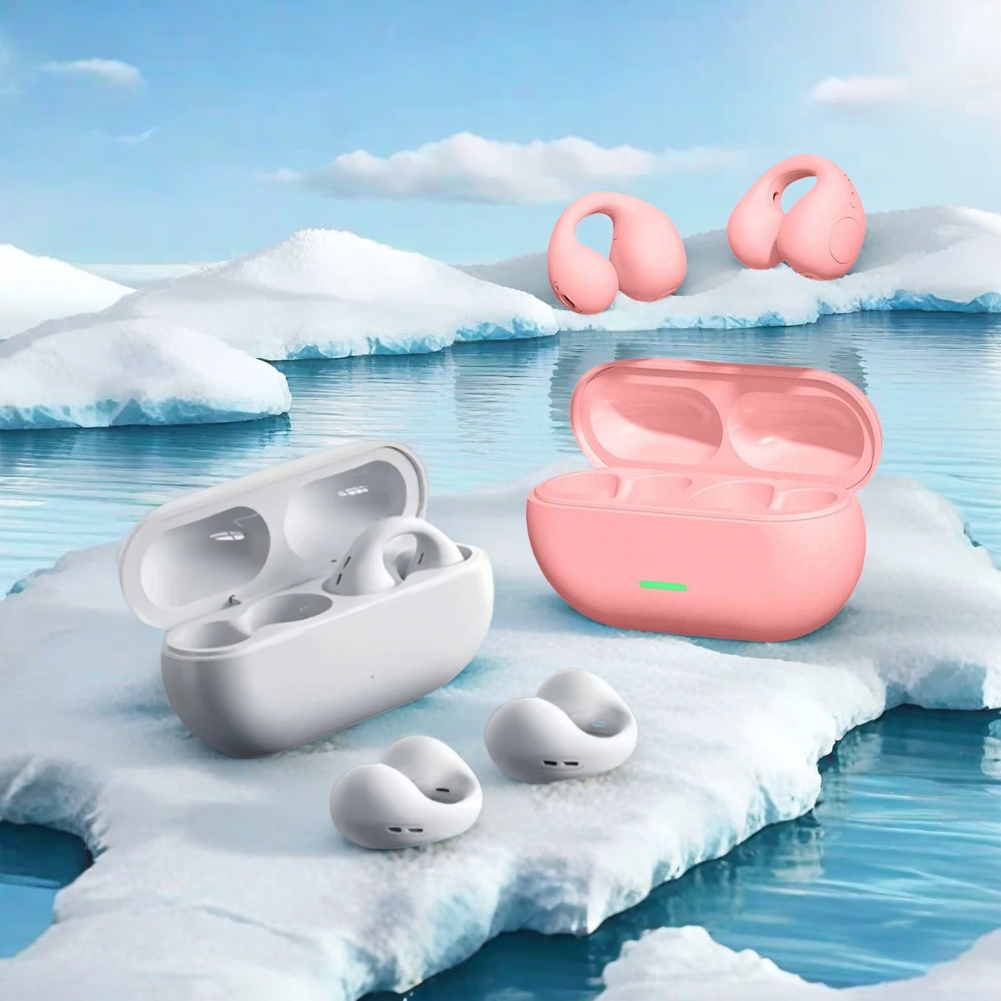 ชุดหูฟังบลูทูธ 5.3 หูฟังไร้สาย - Open Ear Air Conduction Headphones บทวิจารณ์และราคา