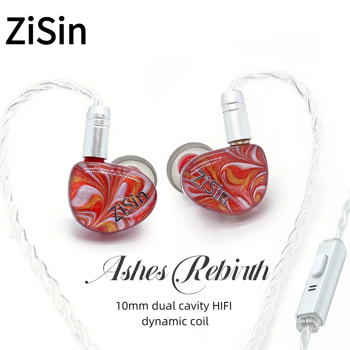 ZiSin 340 IEM 10 มม. 1DD ไดรเว - Planar Magnetic Iem Earphones บทวิจารณ์และราคา