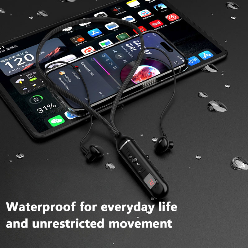    หูฟังบลูทูธไร้สายแบบคล้องค - Magnetic Neckband Sports Earphones บทวิจารณ์และราคา
