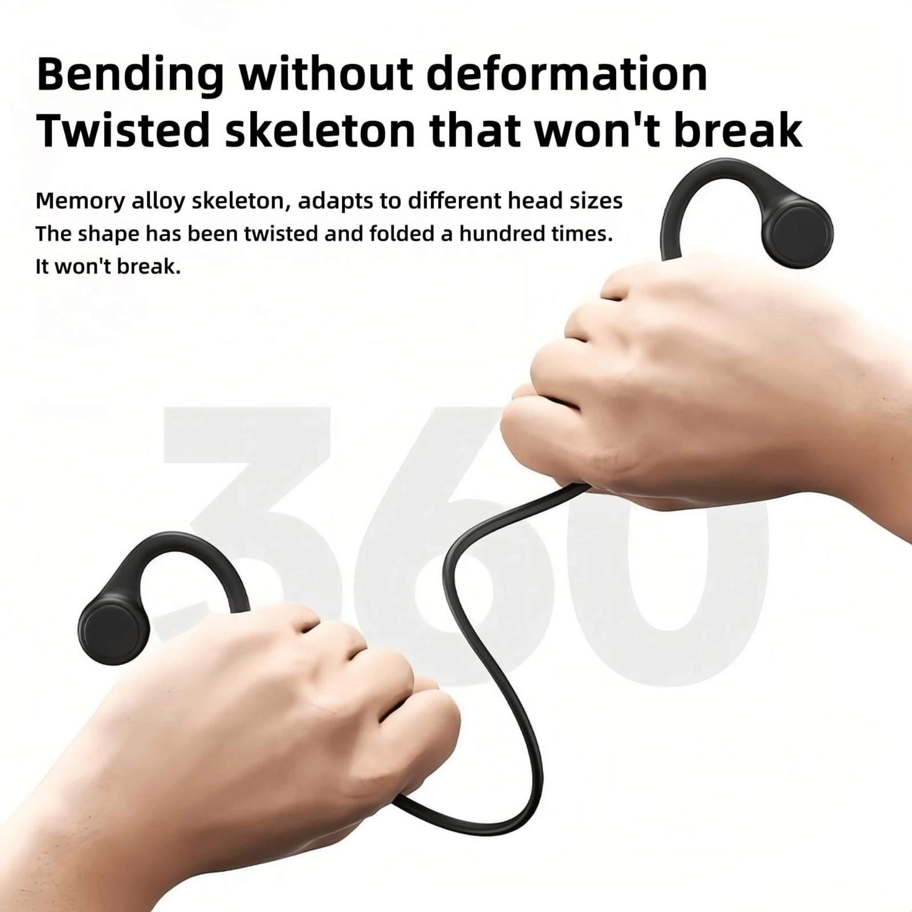 หูฟังบลูทูธแบบนำเสียงผ่านกระดู - Bone Conduction Running Headphones บทวิจารณ์และราคา
