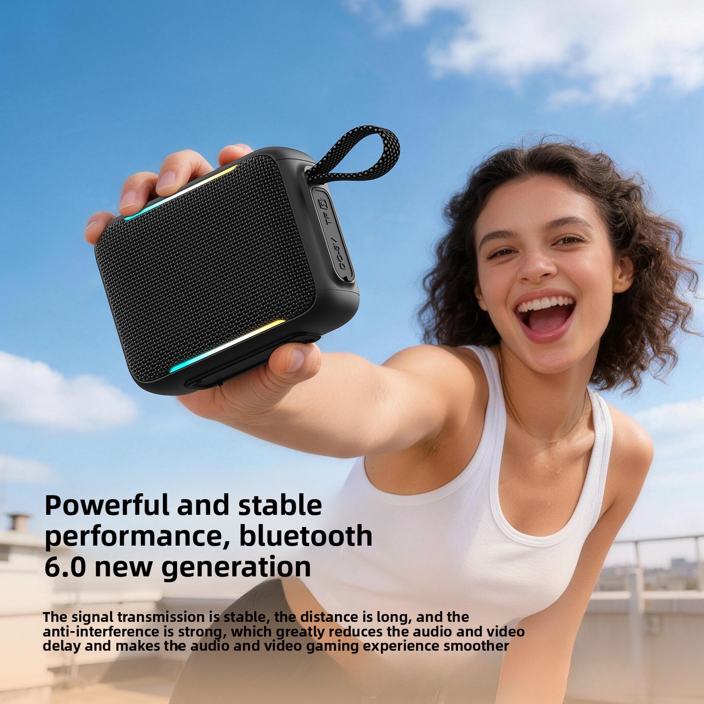 ลำโพงบลูทูธแบบพกพาสำหรับใช้งาน - Portable Bluetooth Speaker Waterproof Ipx7 บทวิจารณ์และราคา