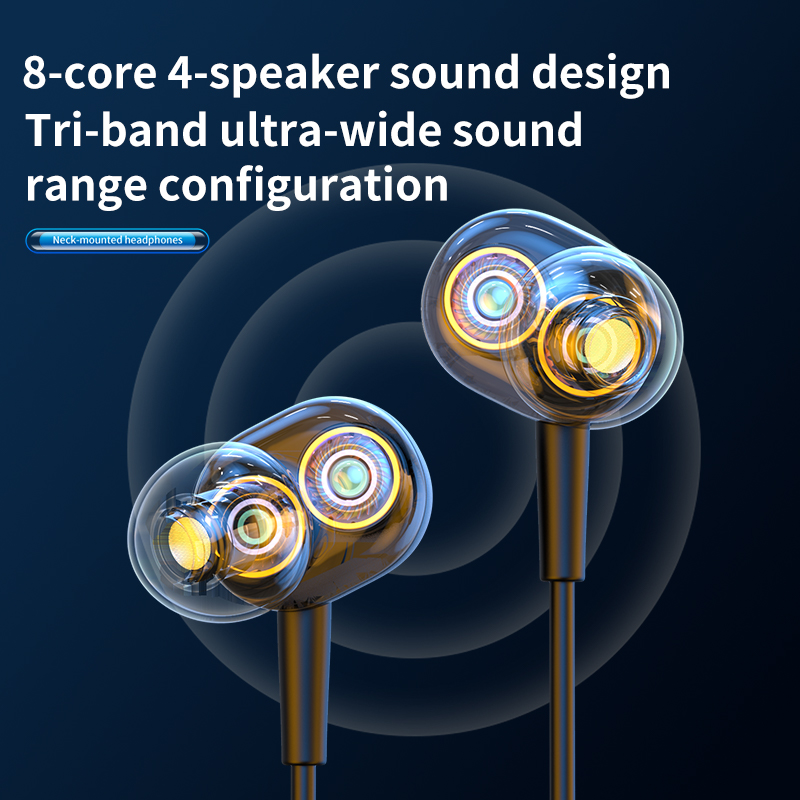 10000มิลลิแอมป์ต่อ10000ชั่วโมง - Magnetic Neckband Sports Earphones บทวิจารณ์และราคา
