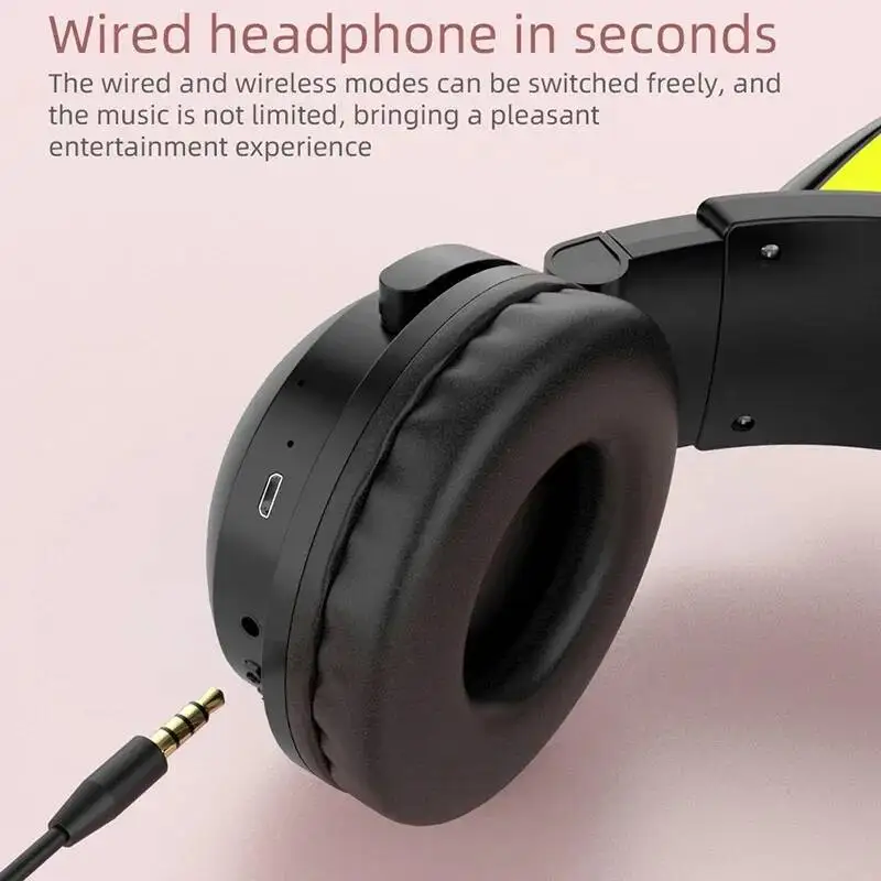 หูฟังบลูทูธ 5.0 รุ่นใหม่ ZW068 - Cat Ear Bluetooth Headset Led บทวิจารณ์และราคา