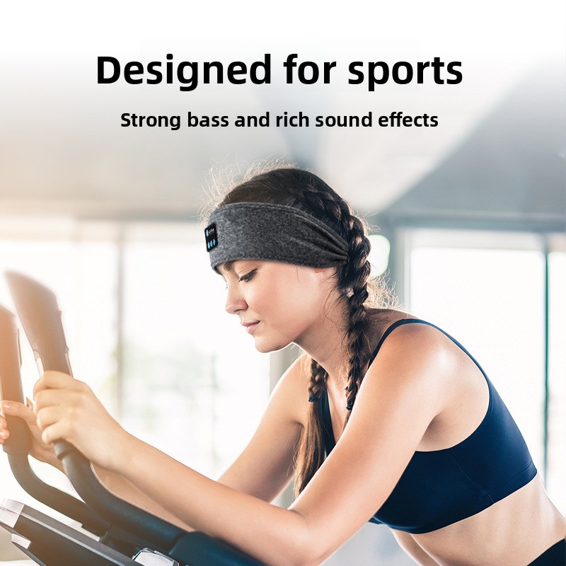 หูฟังบลูทูธแบบสปอร์ต สายคาดศีร - Sleep Mask Headphones Bluetooth บทวิจารณ์และราคา