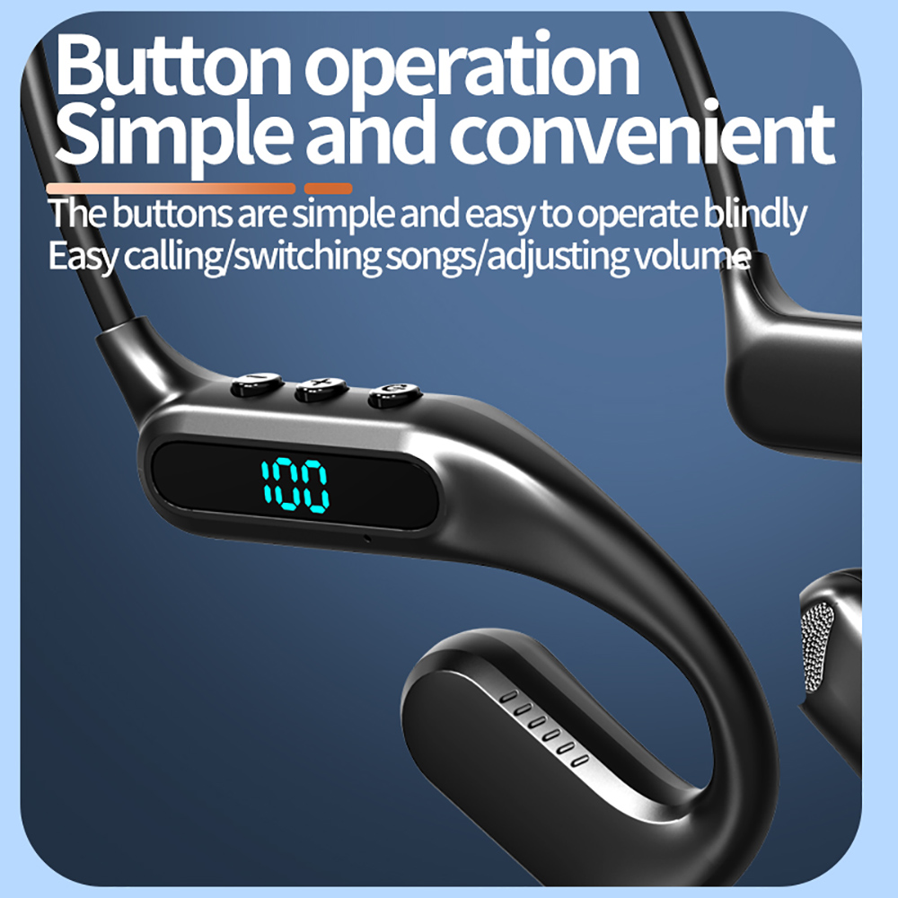KEBIDUMEI หูฟังบลูทูธ 6.0 แบบเ - Open Ear Air Conduction Headphones บทวิจารณ์และราคา