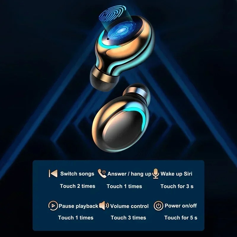 หูฟังไร้สาย TWS หูฟังบลูทูธ หู - Tws Earbuds Bluetooth 5.3 บทวิจารณ์และราคา