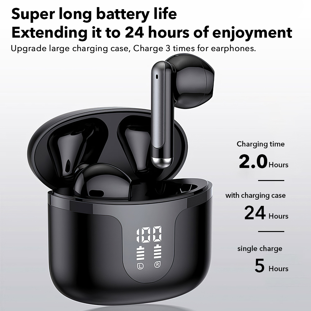 Mpow S47 Trueไร้สายบลูทูธV5.3  - Tws Earbuds Bluetooth 5.3 บทวิจารณ์และราคา