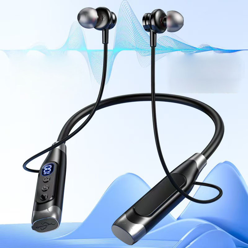 หูฟังไร้สายสเตอริโอ True หูฟัง - Magnetic Neckband Sports Earphones บทวิจารณ์และราคา