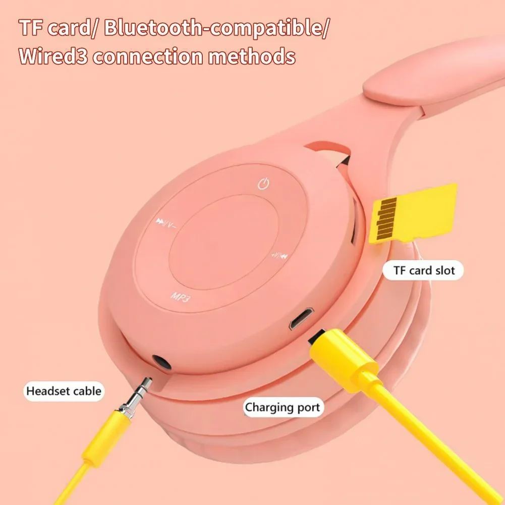 หูฟังบลูทูธ 5.0 แบบพับได้ สีมา - Anc Wireless Over Ear Headphones บทวิจารณ์และราคา