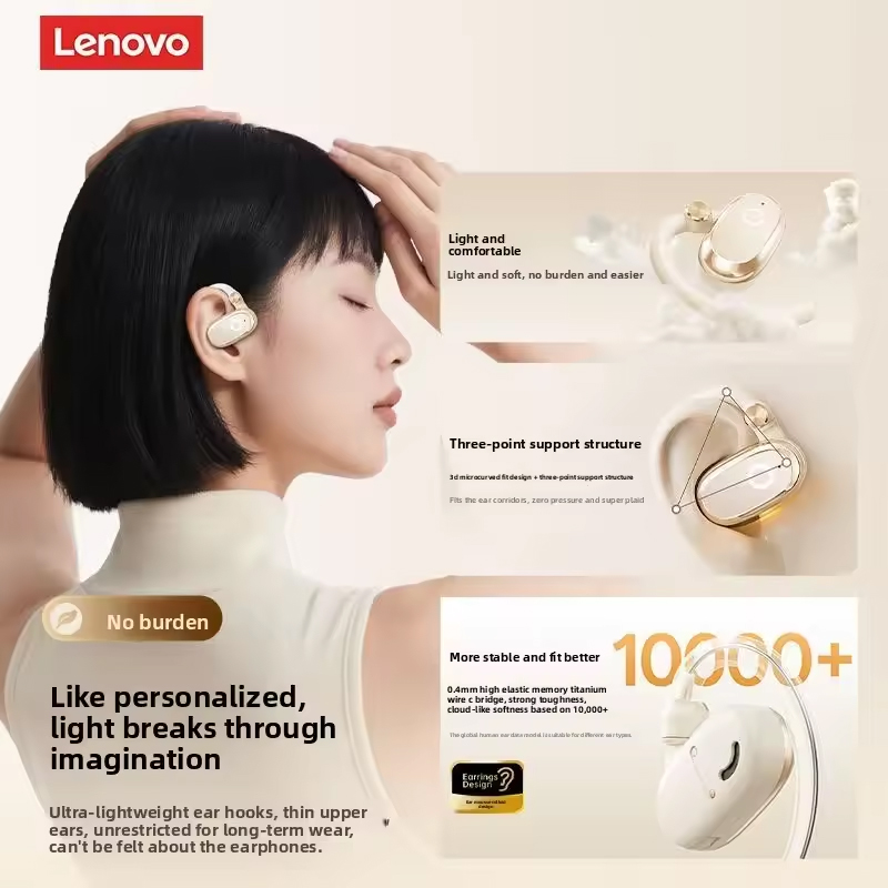 หูฟังบลูทูธไร้สาย Lenovo EA366 - Anc Wireless Over Ear Headphones บทวิจารณ์และราคา