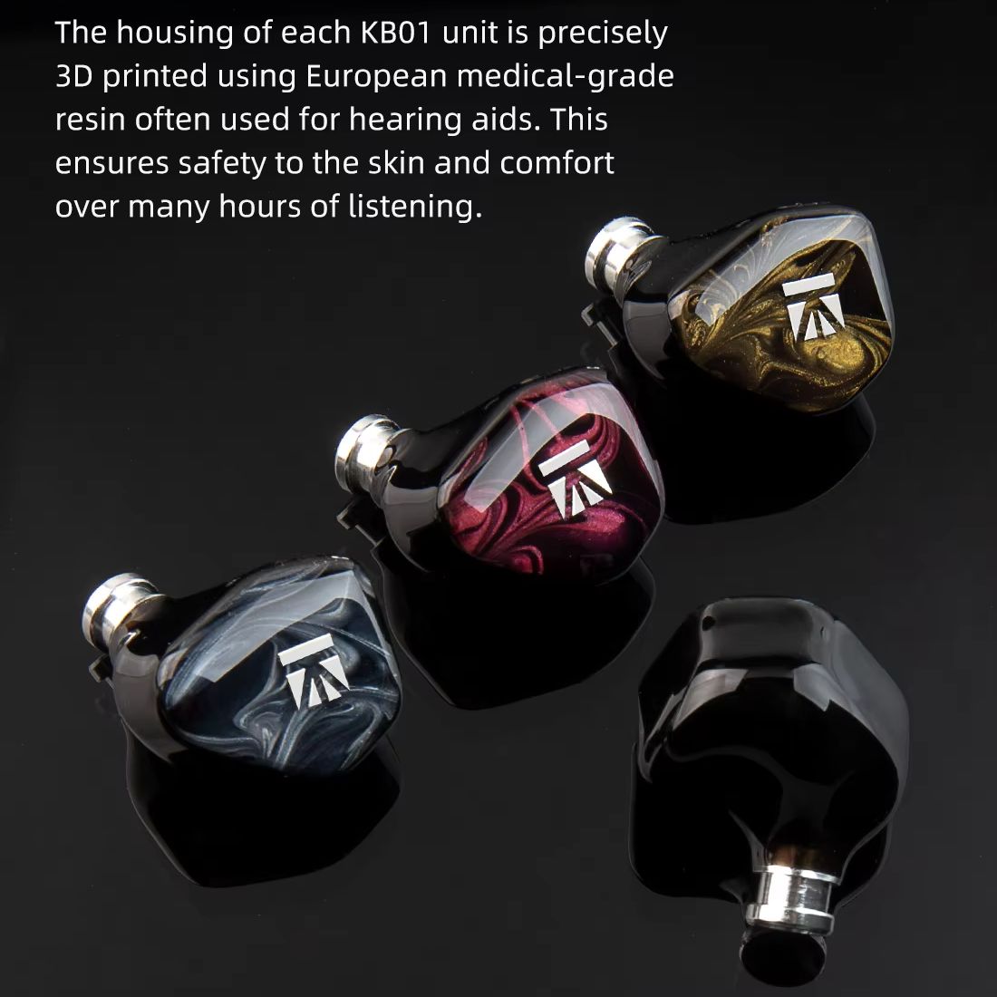 KBEAR KB01 In Ear ไดอะแฟรมไดนา - In Ear Monitors For Singers บทวิจารณ์และราคา