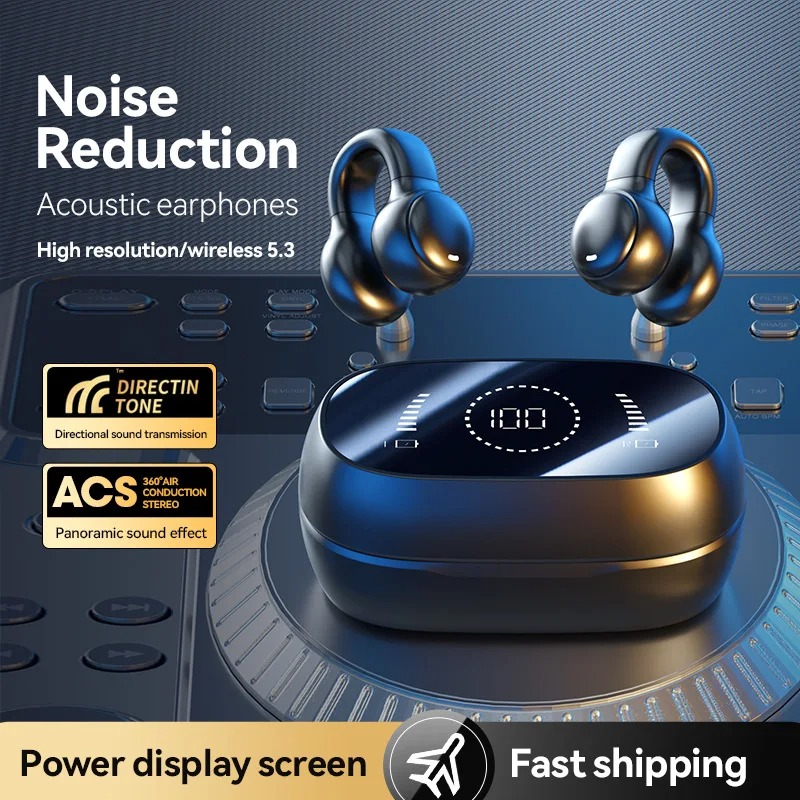 หูฟังบลูทูธแบบส่งสัญญาณผ่านกระ - Bone Conduction Running Headphones บทวิจารณ์และราคา