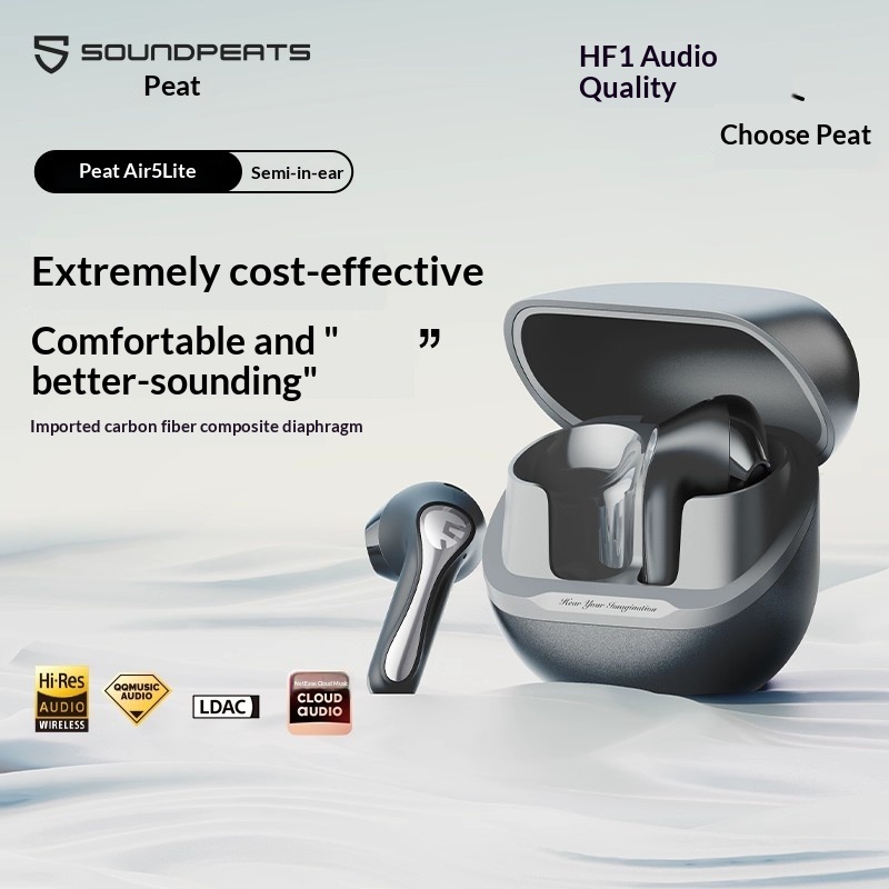 หูฟังบลูทูธ SoundPEATS Air5 Li - Headphones บทวิจารณ์และราคา