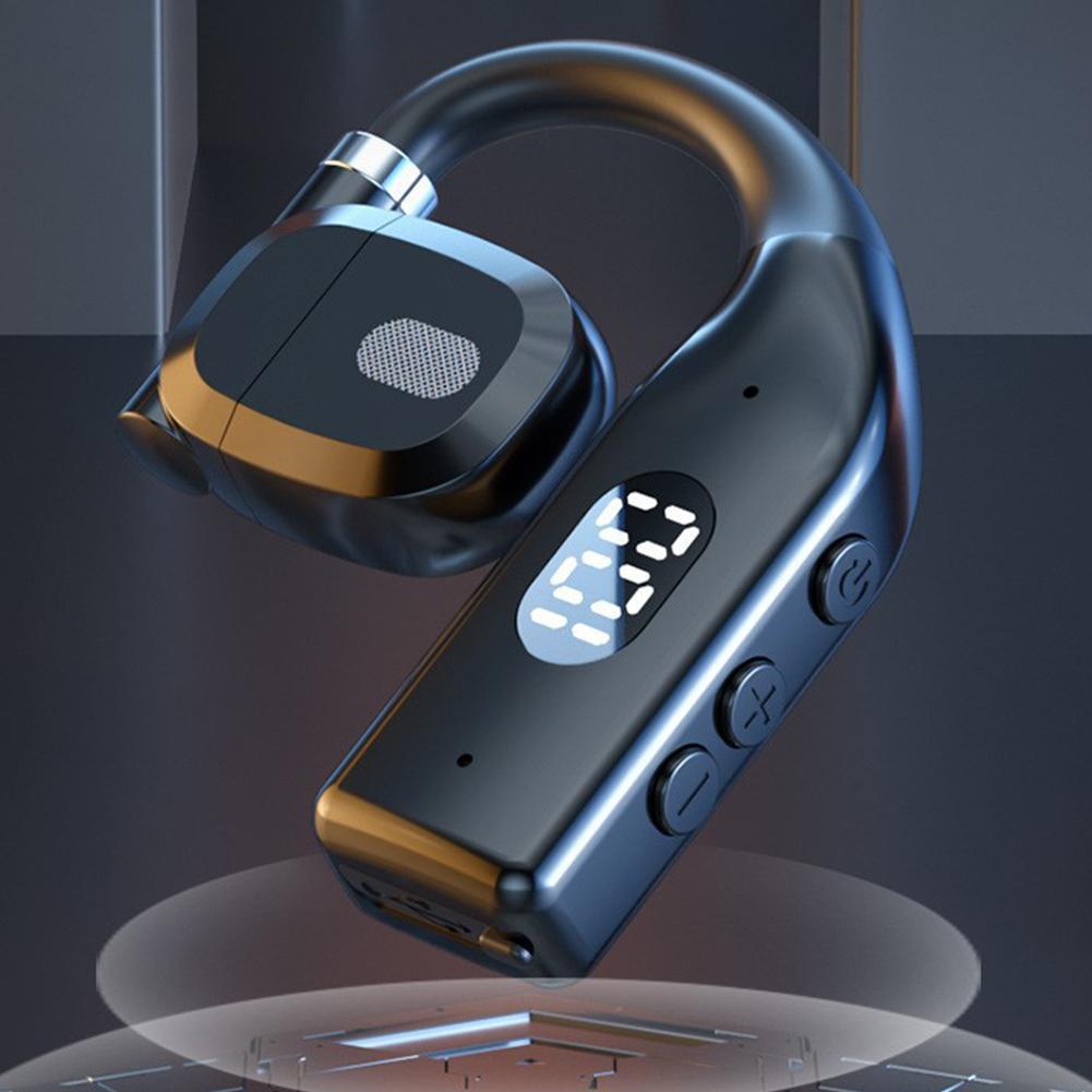 หูฟังบลูทูธแบบคล้องหูไร้สาย ลด - Bone Conduction Running Headphones บทวิจารณ์และราคา