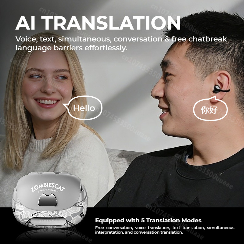 หูฟังบลูทูธ 6.0 รุ่น Zombi Cat - Type C Wired Earphones With Mic บทวิจารณ์และราคา