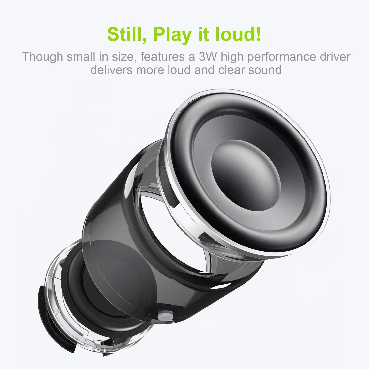 EWA A106 Pro ลําโพงมินิบลูทูธพ - Portable Bluetooth Speaker Waterproof Ipx7 บทวิจารณ์และราคา