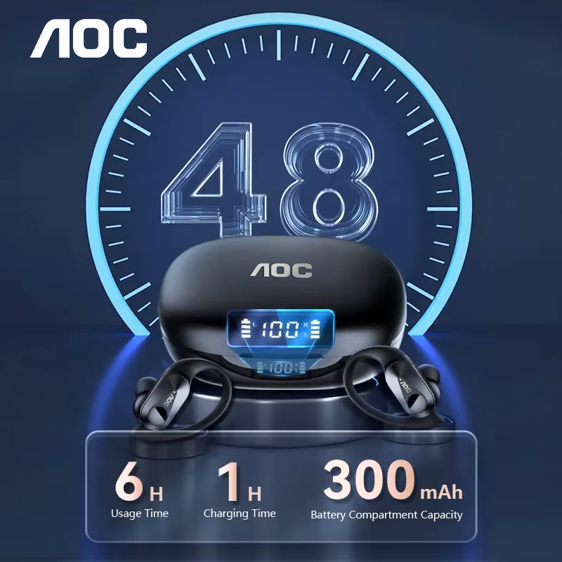 ช้อยส์ AOC ชุดหูฟังกีฬาไร้สายบ - Headphones บทวิจารณ์และราคา