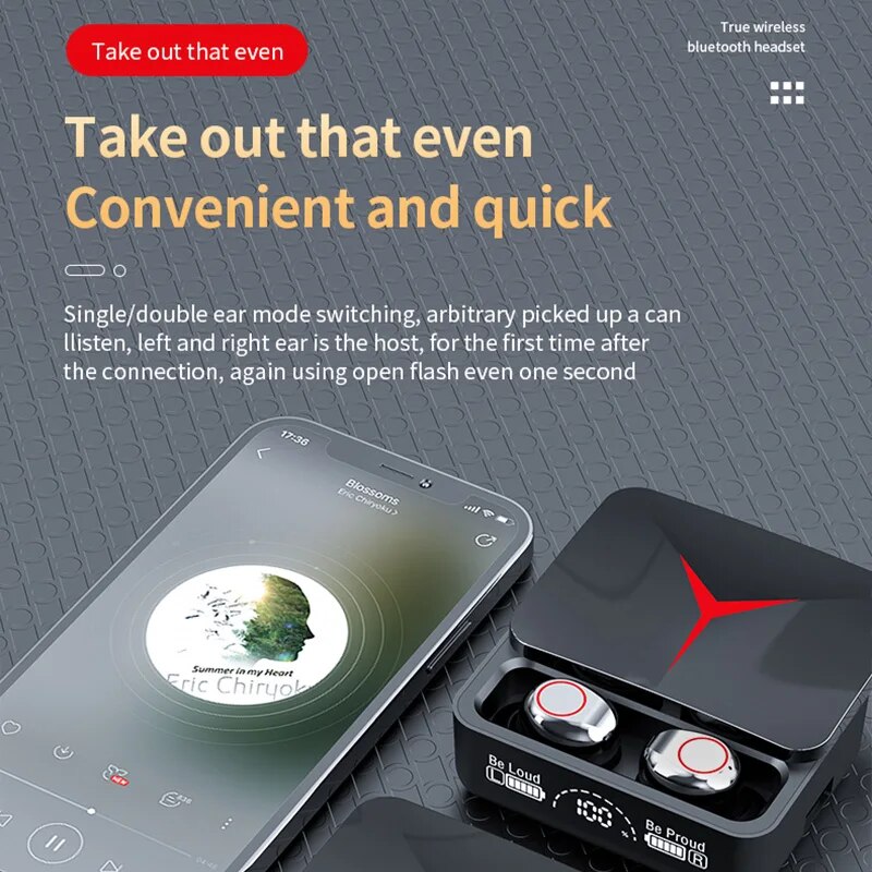 TWS M90 Pro หูฟังไร้สายสําหรับ - Tws Earbuds Bluetooth 5.3 บทวิจารณ์และราคา