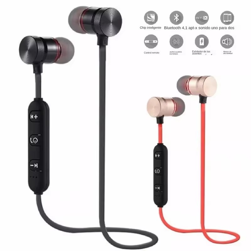 1/2/3/4 ชิ้น หูฟังบลูทูธแบบคล้ - Magnetic Neckband Sports Earphones บทวิจารณ์และราคา