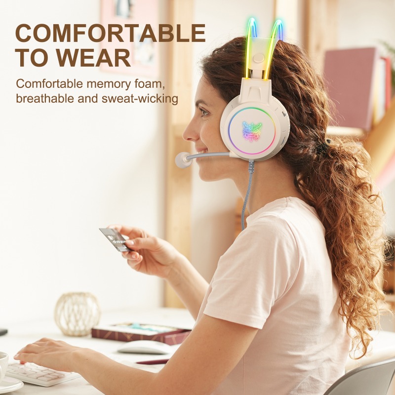 หูฟังเกมมิ่ง ONIKUMA X15 Pro แ - Gaming Headset With Mic Rgb บทวิจารณ์และราคา