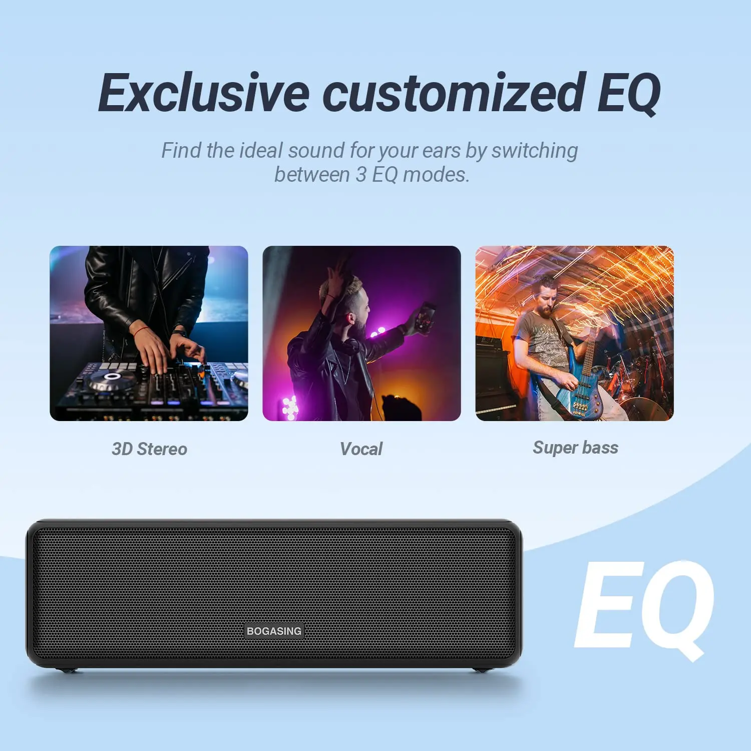 BOGASING M8 ลำโพงบลูทูธไร้สาย  - Portable Bluetooth Speaker Waterproof Ipx7 บทวิจารณ์และราคา