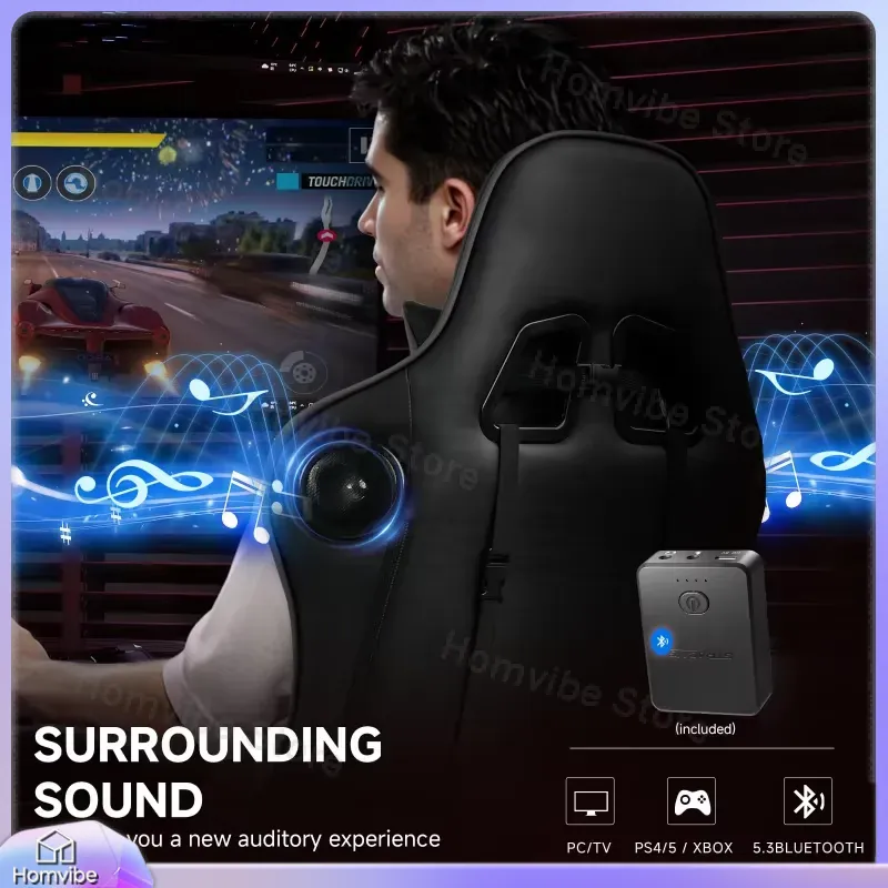 เก้าอี้เกมมิ่งตามหลักสรีรศาสตร - Speakers บทวิจารณ์และราคา