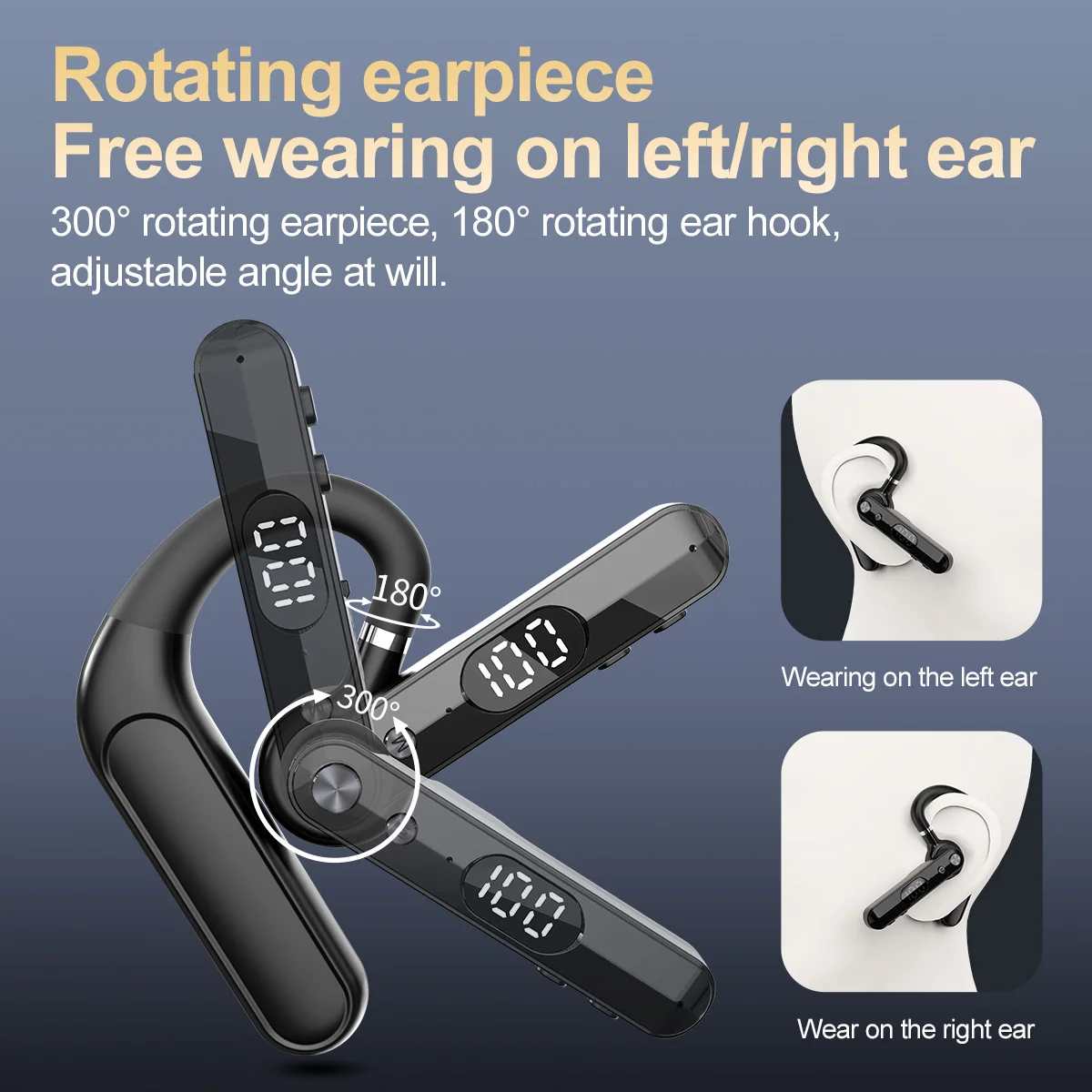 หูฟังไร้สายบลูทูธพร้อมไมโครโฟน - Headphones บทวิจารณ์และราคา