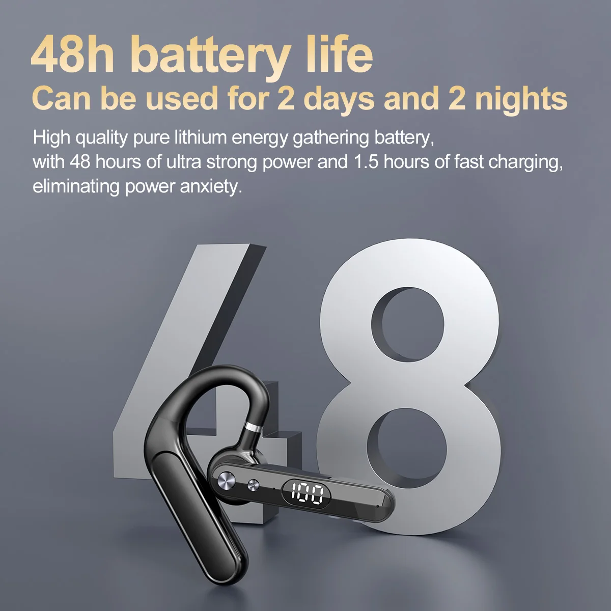 หูฟังไร้สายบลูทูธพร้อมไมโครโฟน - Headphones บทวิจารณ์และราคา