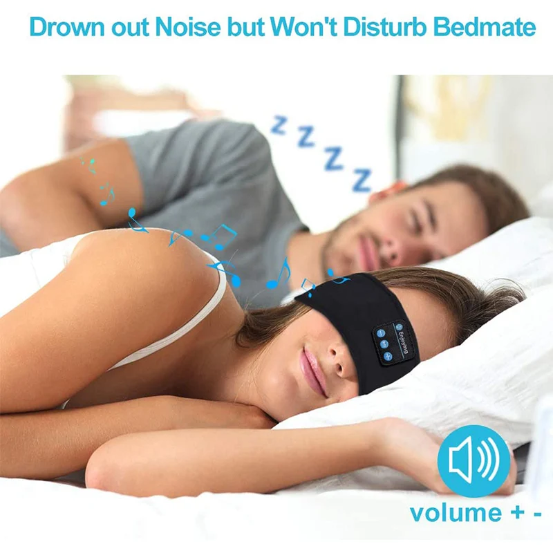 หูฟังบลูทูธกีฬา Sleeping แถบคา - Sleep Mask Headphones Bluetooth บทวิจารณ์และราคา