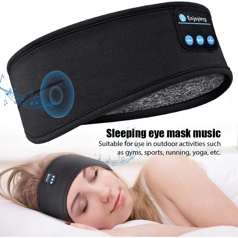 หูฟังบลูทูธกีฬา Sleeping แถบคา - Sleep Mask Headphones Bluetooth บทวิจารณ์และราคา