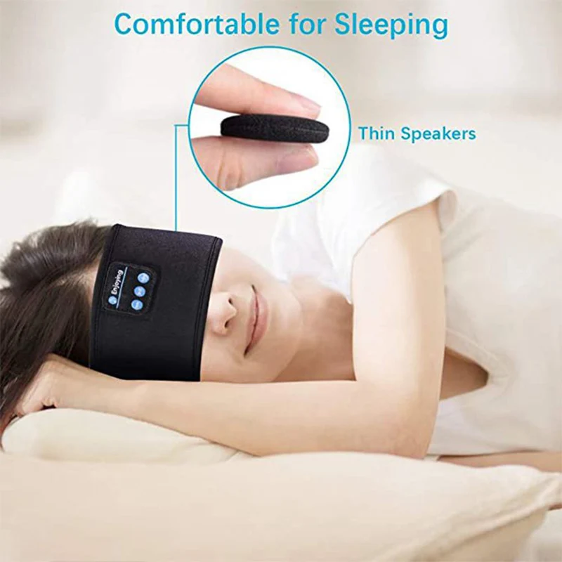 หูฟังบลูทูธกีฬา Sleeping แถบคา - Sleep Mask Headphones Bluetooth บทวิจารณ์และราคา