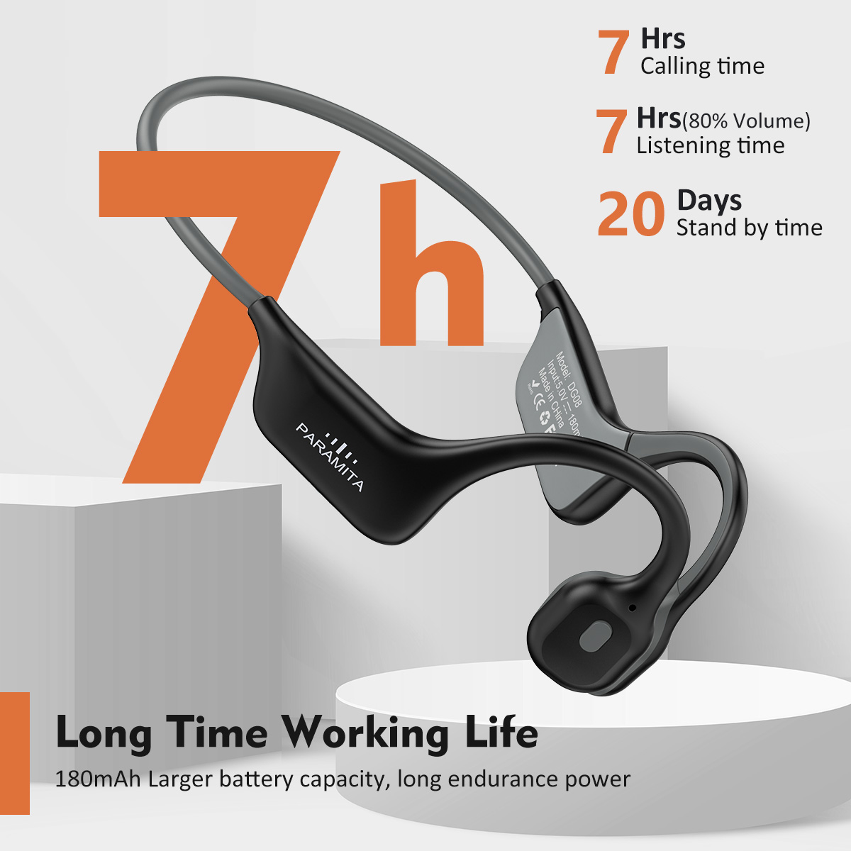 2024คลาสสิกDG08 Bone Conductio - Bone Conduction Running Headphones บทวิจารณ์และราคา